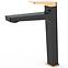 Waschtischarmatur hohe Royal Black Rose Gold