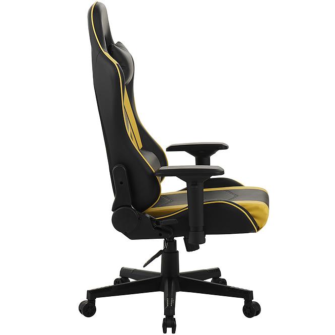 Gaming-Stuhl Leander 8691 schwarz/gelb