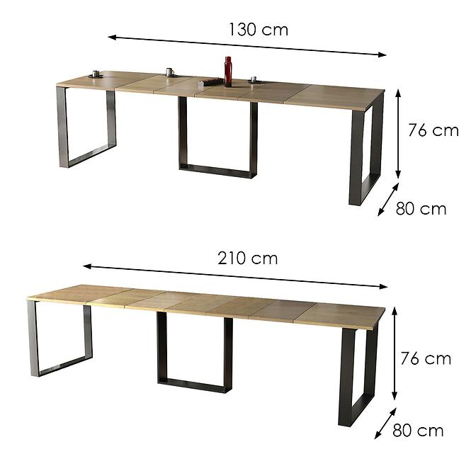 Tisch Borys 210 eiche natura