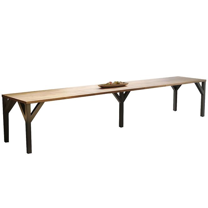 Tisch Dunaj 405 eiche gold craft