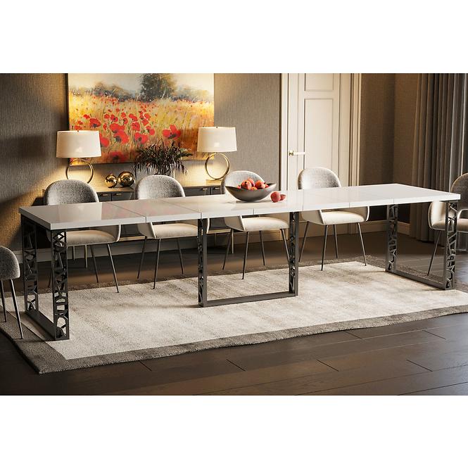 Tisch Ewerest Max 250 weiß glänzend
