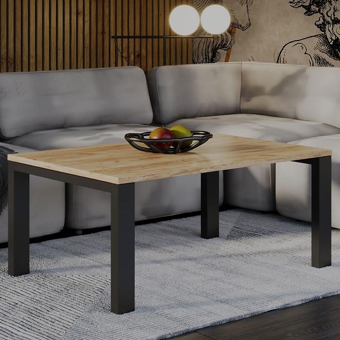Couchtisch Garold 120 eiche złoty craft