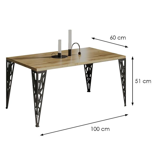 Couchtisch Monza 100 eiche wotan