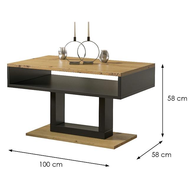 Couchtisch Tilo 100 eiche artisan