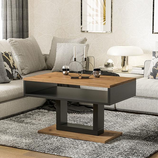 Couchtisch Tilo 100 eiche złoty craft