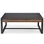 Couchtisch Ramona schwarz Marmor/nuss 121