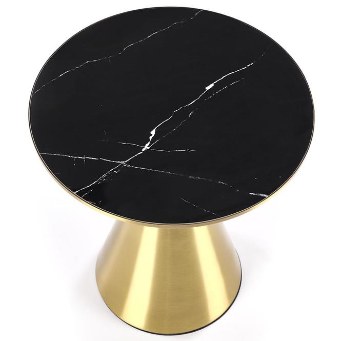 Couchtisch Tribeca schwarz Marmor/gold 50