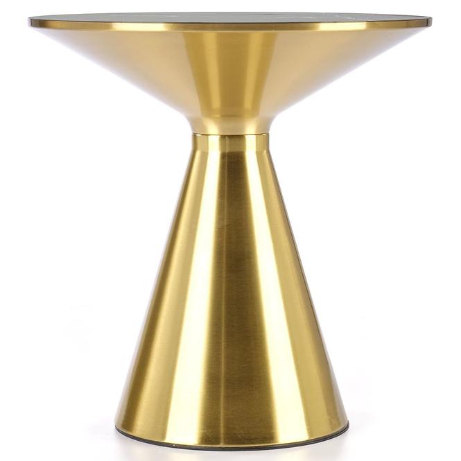Couchtisch Tribeca schwarz Marmor/gold 50