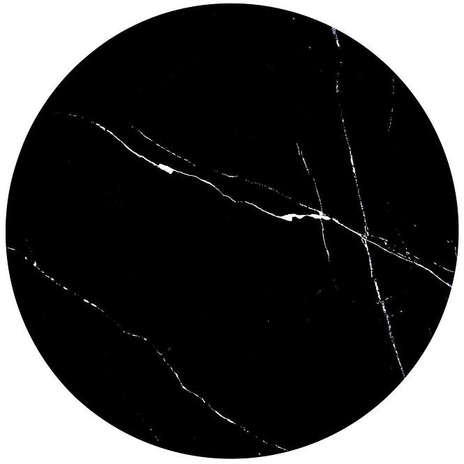 Couchtisch Tribeca schwarz Marmor/gold 50