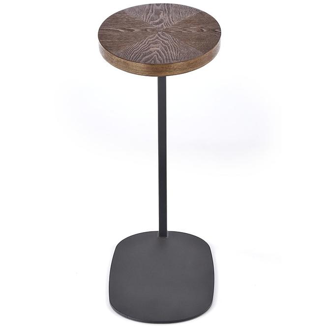 Couchtisch Delphi nuss/schwarz 48