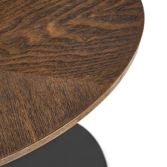 Couchtisch Delphi nuss/schwarz 48