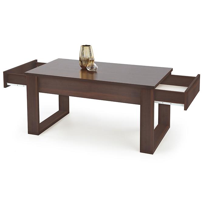 Couchtisch Nea mit Schubladen nuss 110