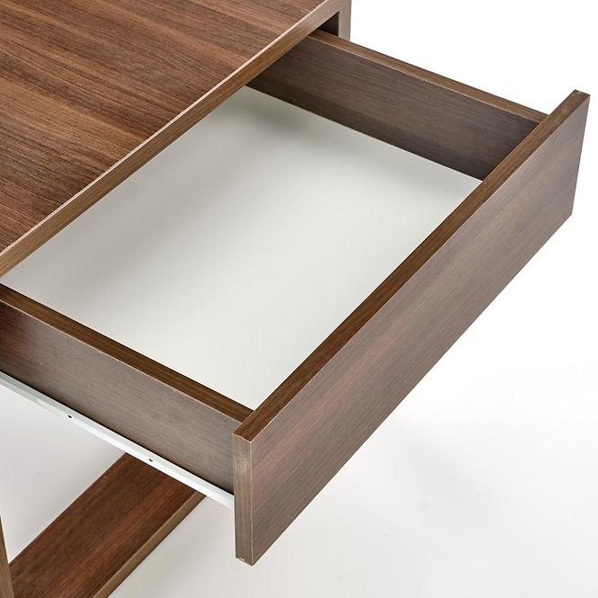 Couchtisch Nea quadratisch mit Schubladen nuss 60