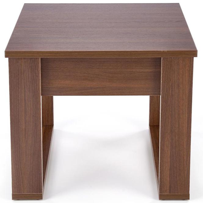 Couchtisch Nea quadratisch mit Schubladen nuss 60