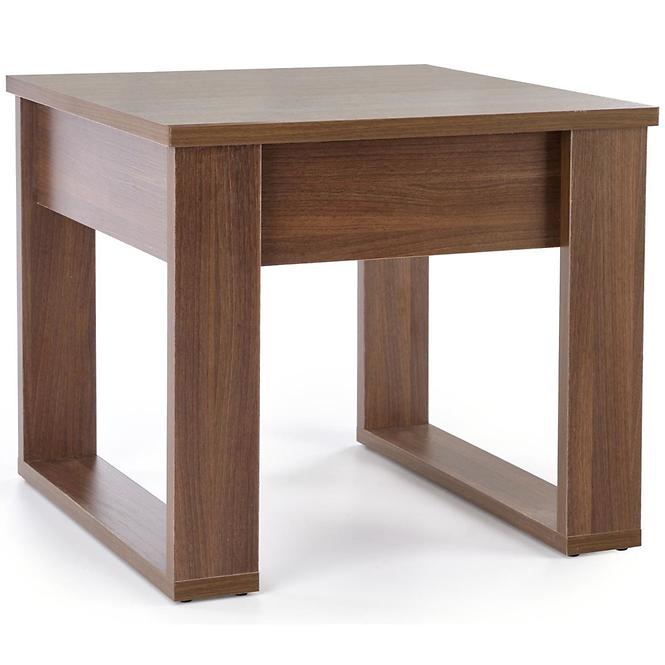 Couchtisch Nea quadratisch mit Schubladen nuss 60