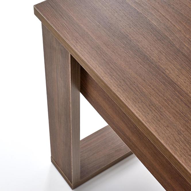 Couchtisch Nea quadratisch mit Schubladen nuss 60