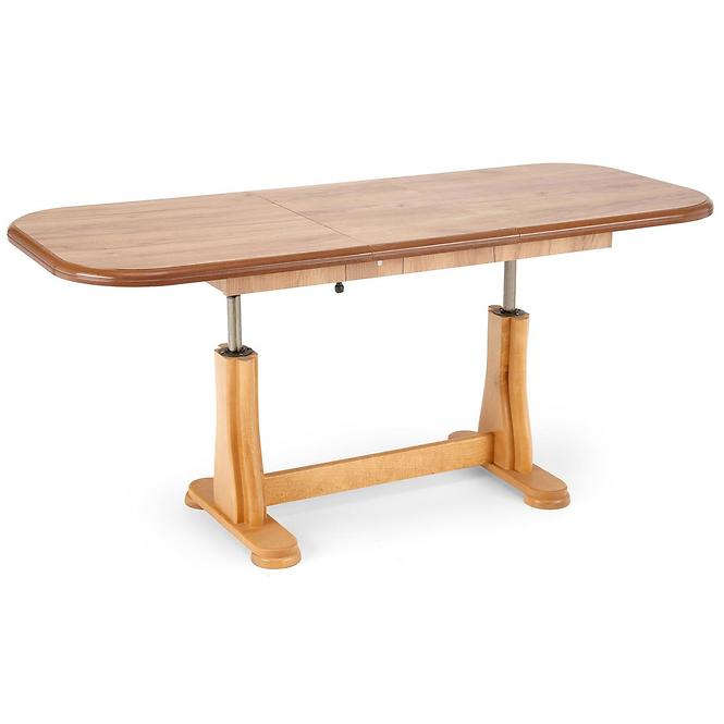 Klappbarer Couchtisch Tymon 2 eiche craft 125/163