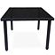 Tisch Technorattan Dandy 90x90 schwarz