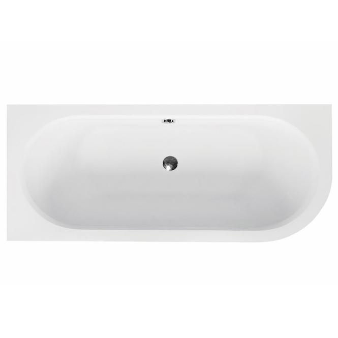 Badewanne Avita 180/80 L mit Rahmen