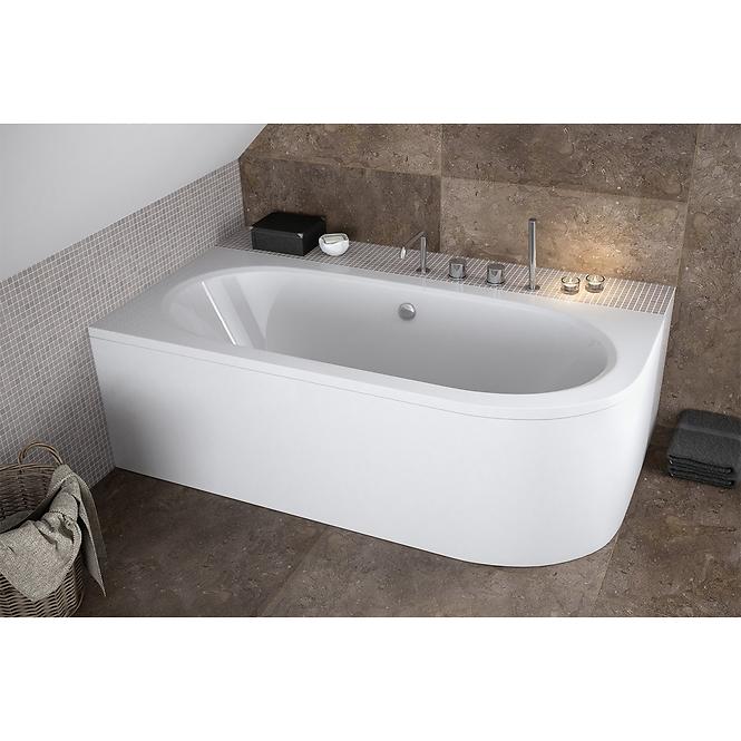 Badewanne Avita 180/80 L mit Rahmen