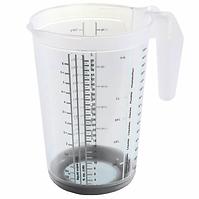 Messbecher mit rutschfestem Boden, Blau 13,5x19 1,5l