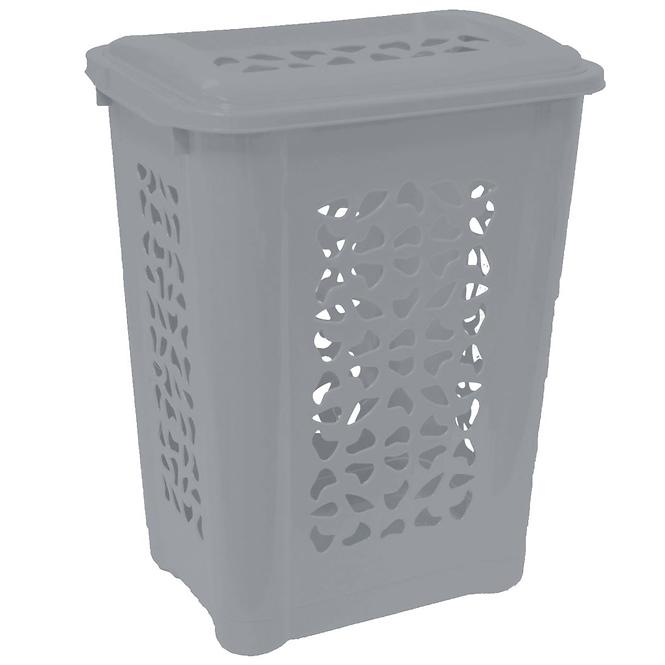 Wäschekorb Nordic Grey 45x34x60 60 l 