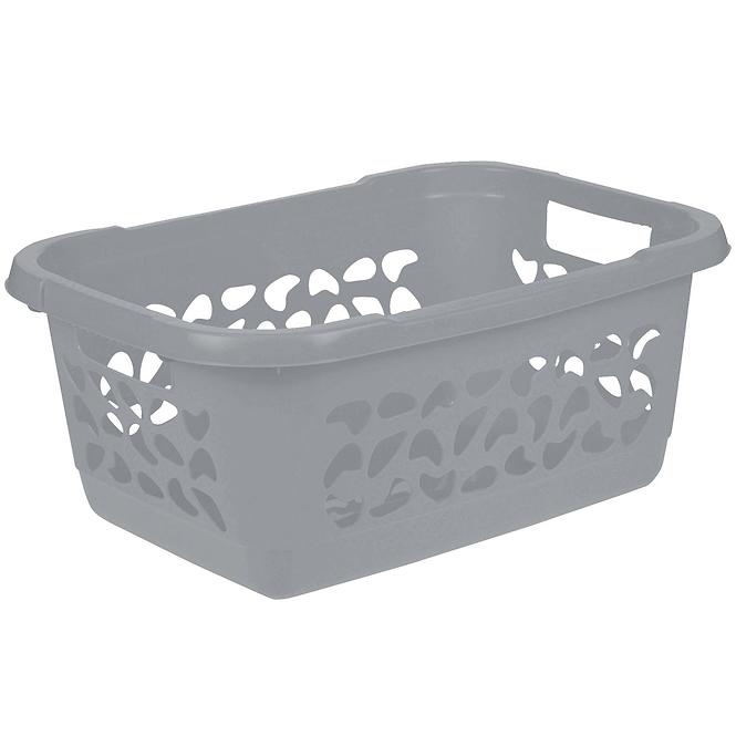 Wäschekorb Nordic Grey 55x40x23 32 l