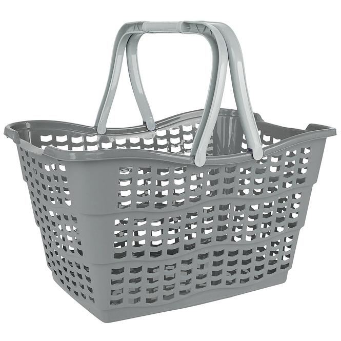 Einkaufskorb 15l Nordic Grey 40x29x22,5 15l