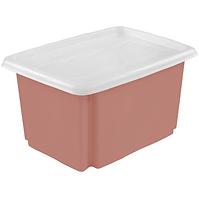 Aufbewahrungsbox mit Deckel Rot 35x20,5x15 7 l