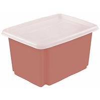 Aufbewahrungsbox mit Deckel Rot 45x35x27 30 l 