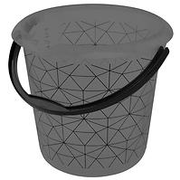 Eimer Deco Crystal Grey (Transparent) 30x28 10 l