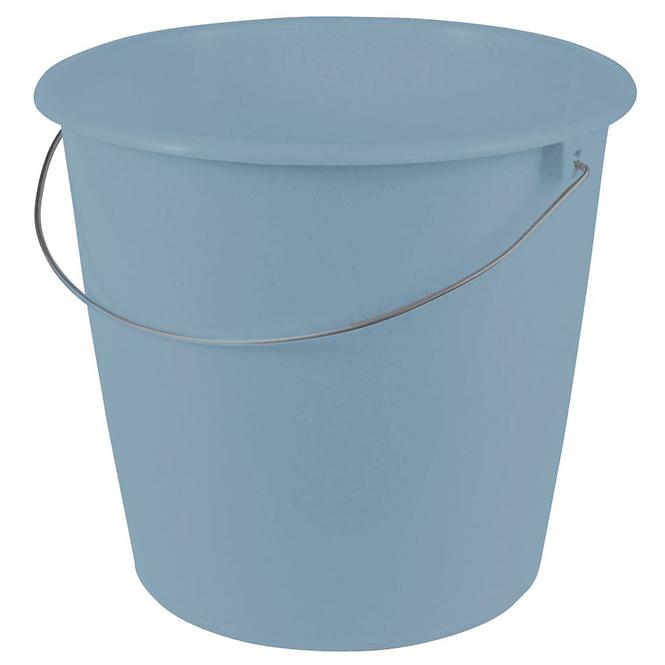 Eimer mit Metallbügel 10 l Blau 28,5x26