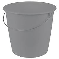 Eimer mit Metallbügel 10 l Grau 28,5x26