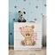 Kinderkommode Babydreams Weiß - Bär mit Blumen,6