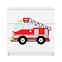 Kinderkommode Babydreams Weiß - Feuerwehrauto
