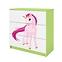 Kinderkommode Babydreams Grün - Einhorn,2