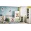 Kinderkommode Babydreams Grün - Bär mit Blumen,4