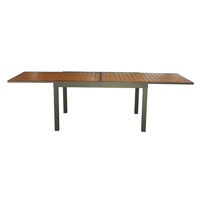 Ausziehbarer Gartentisch aus Metall Polywood XT1331P