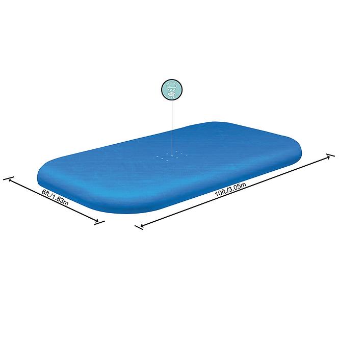 Abdeckung für aufblasbaren Pool 3,05 x  1,83 m 58108