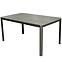 Gartentisch Alu/Pollywood 180 x 100 x 74 cm Grau
