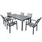 Gartentisch Alu/Pollywood 180 x 100 x 74 cm Grau,2
