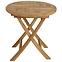 Runder Klapptisch aus Holz Dumai Teak Ø 70 c,2