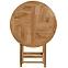 Runder Klapptisch aus Holz Dumai Teak Ø 70 c,5