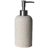 Seifenspender Aria 8x8 cm Höhe 13 cm Beige