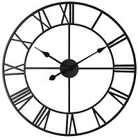Wanduhr Solar Ø  60x3,5 cm Schwarz