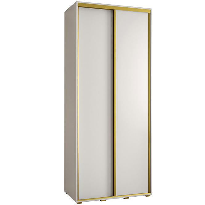 Schrank 45 Canaris 1 100 weiß/gold