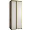 Schrank 45 Canaris 1 100 schwarz/weiß/gold