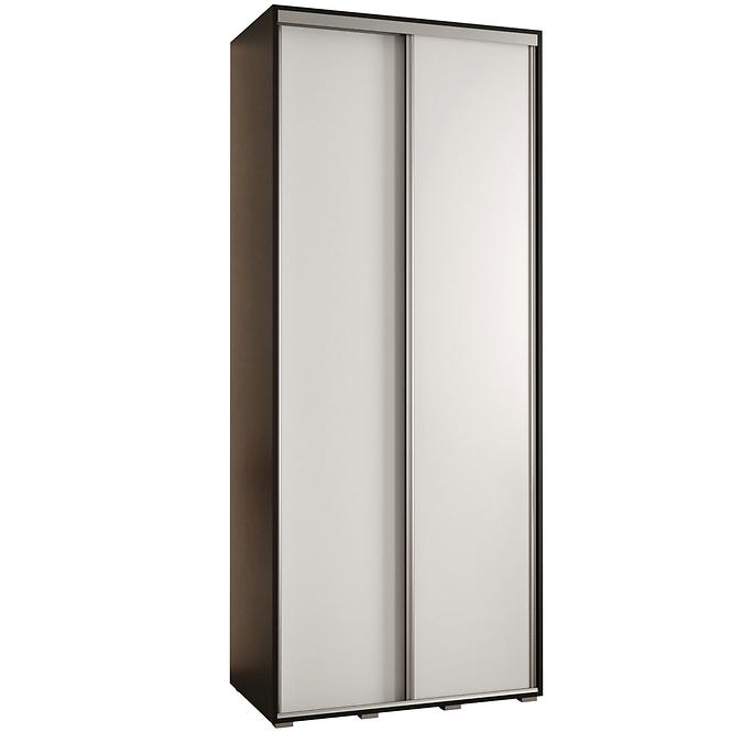 Schrank 45 Canaris 1 100 schwarz/weiß/silver