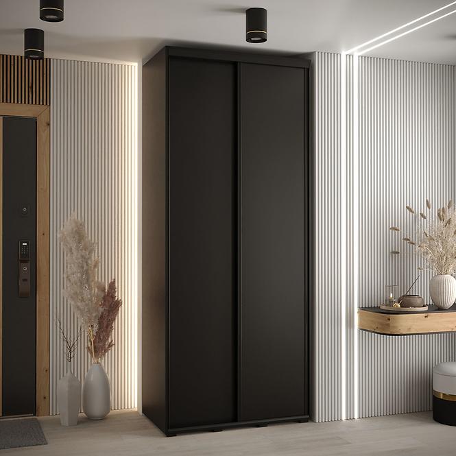 Schrank 45 Canaris 1 100 schwarz/schwarz