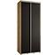 Schrank 45 Canaris 1 110 artisan/schwarz/silver